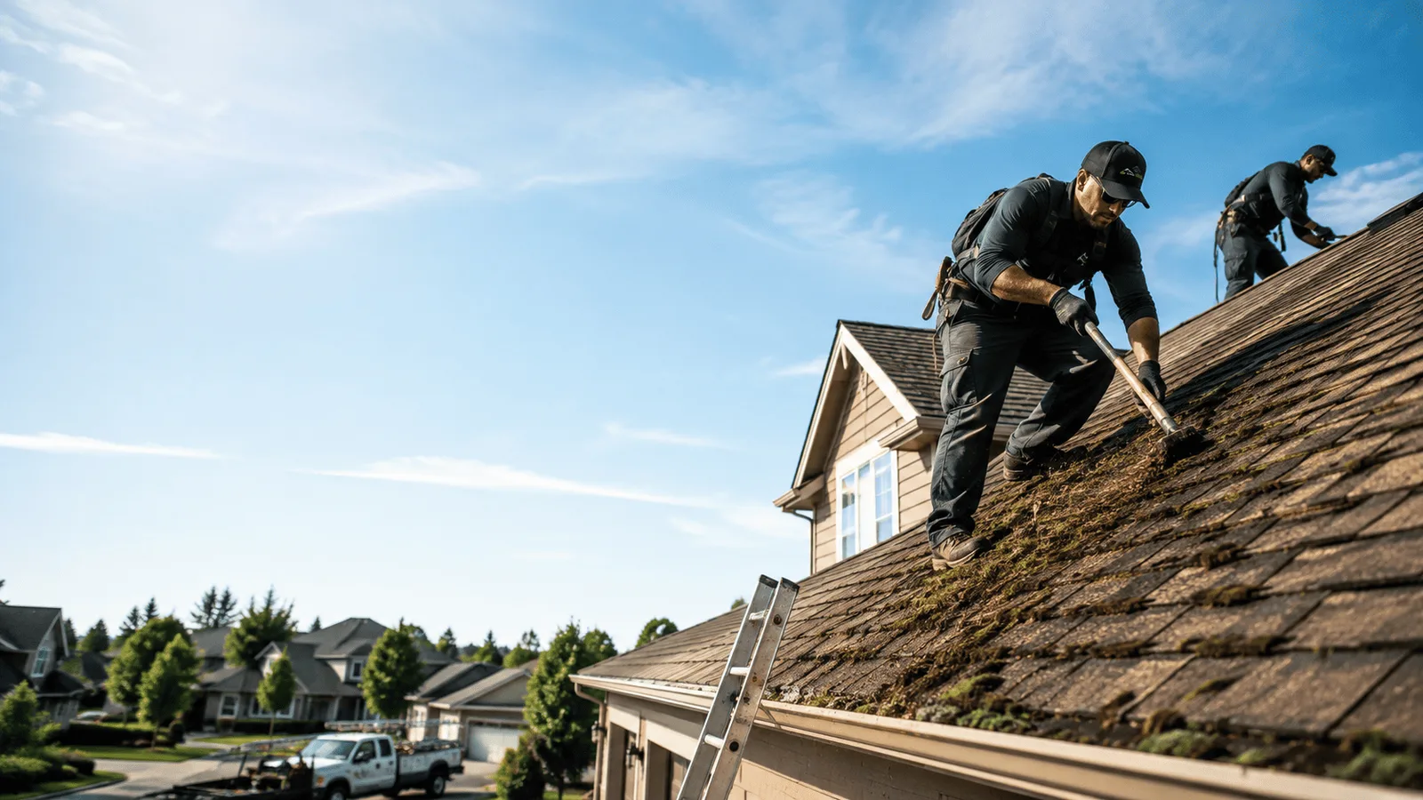 Roof Moss Removal in Calera, AL near me